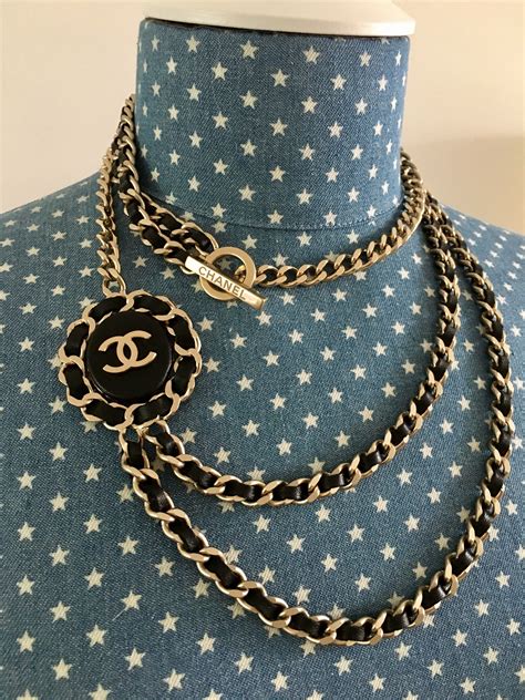 chanel charm necklace|chanel necklace online shop.